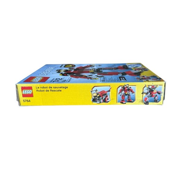 NEW LEGO Creator 5764 Rescue Robot 3 in 1 w/ Light Brick 149 Pieces Sealed Box - Picture 4 of 6